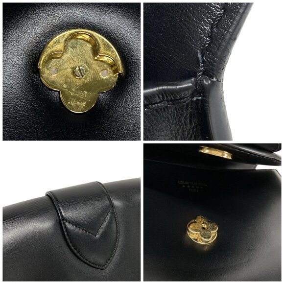 Auth LOUIS VUITTON LV Pont 9  Noir Others Shoulder Bag - Picture 11 of 14